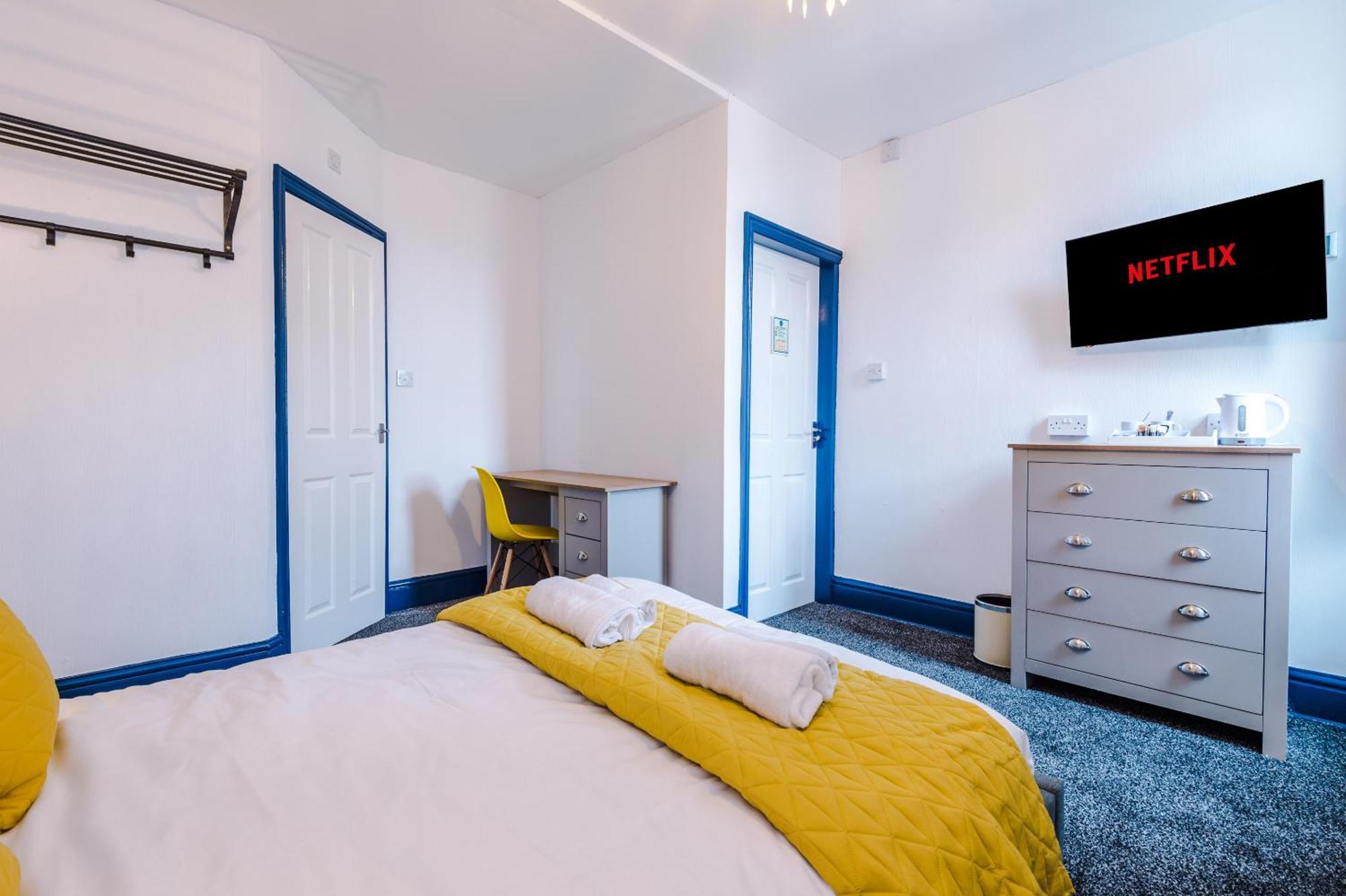 Pebbles Guest House Blackpool Værelse billede