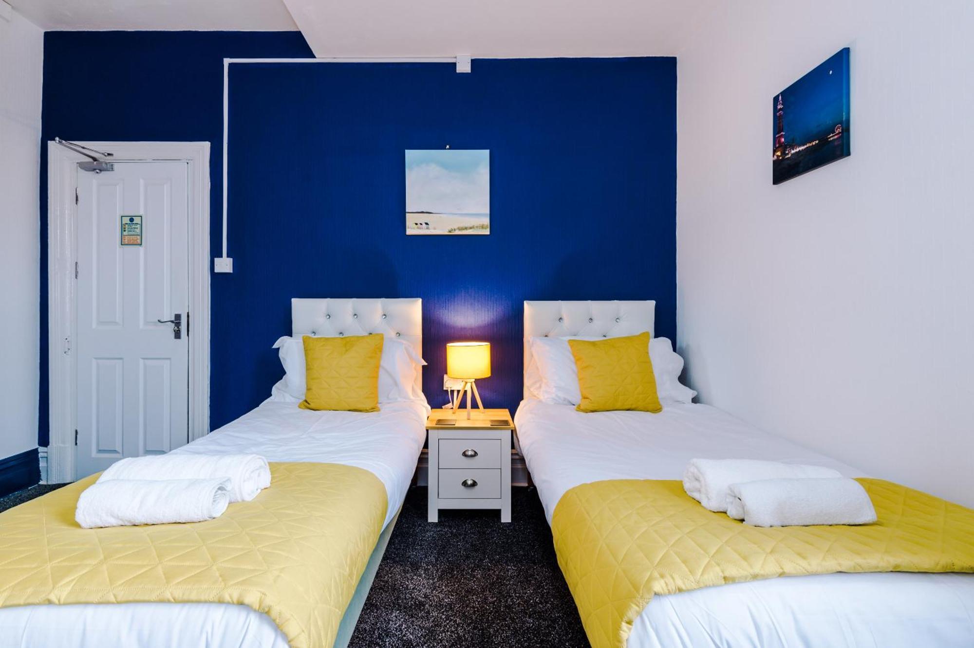 Pebbles Guest House Blackpool Værelse billede